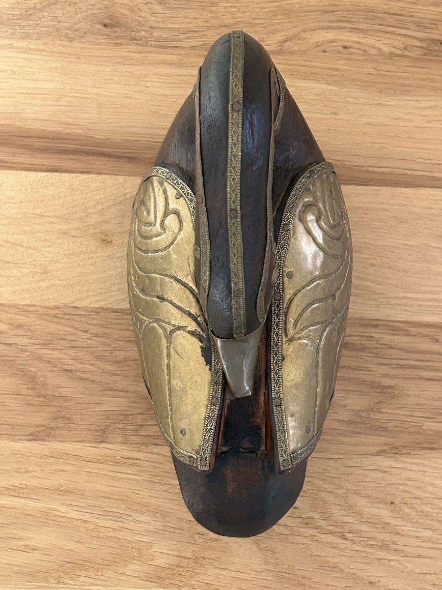 Statuette: Schwan aus Holz mit Messing, Vintage – Usato da Wettingen venduto da Mmccl 5