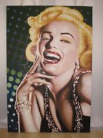 Grosses Ölbild  Marilyn Monroe  120x80 cm