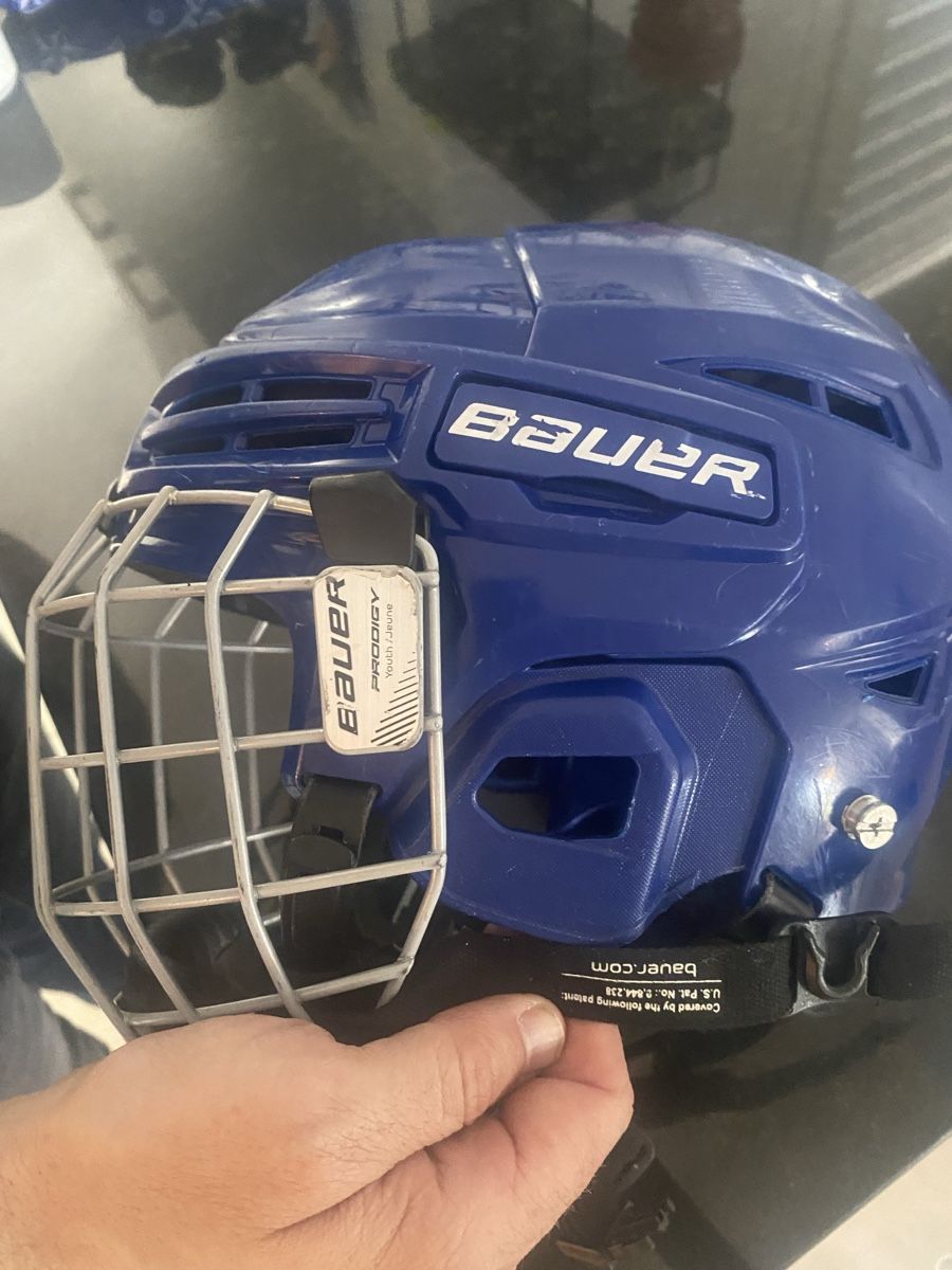 Bauer Caschi: Eishockey Helm Bauer Junior – Usato da Steinhausen venduto da Turtle82 2