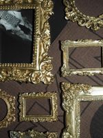 Mini Bilderrahmen im Barockstil | Set aus 4 Stk. | handmade