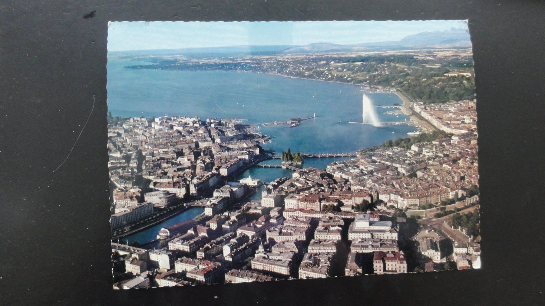 Cartoline postali: Antike Postkarte Genève Vue Aérenne – Nuovo (secondo la descrizione) da Abtwil SG venduto da mutts1