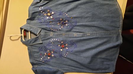 Jeansbluse neu Gr. Xl
