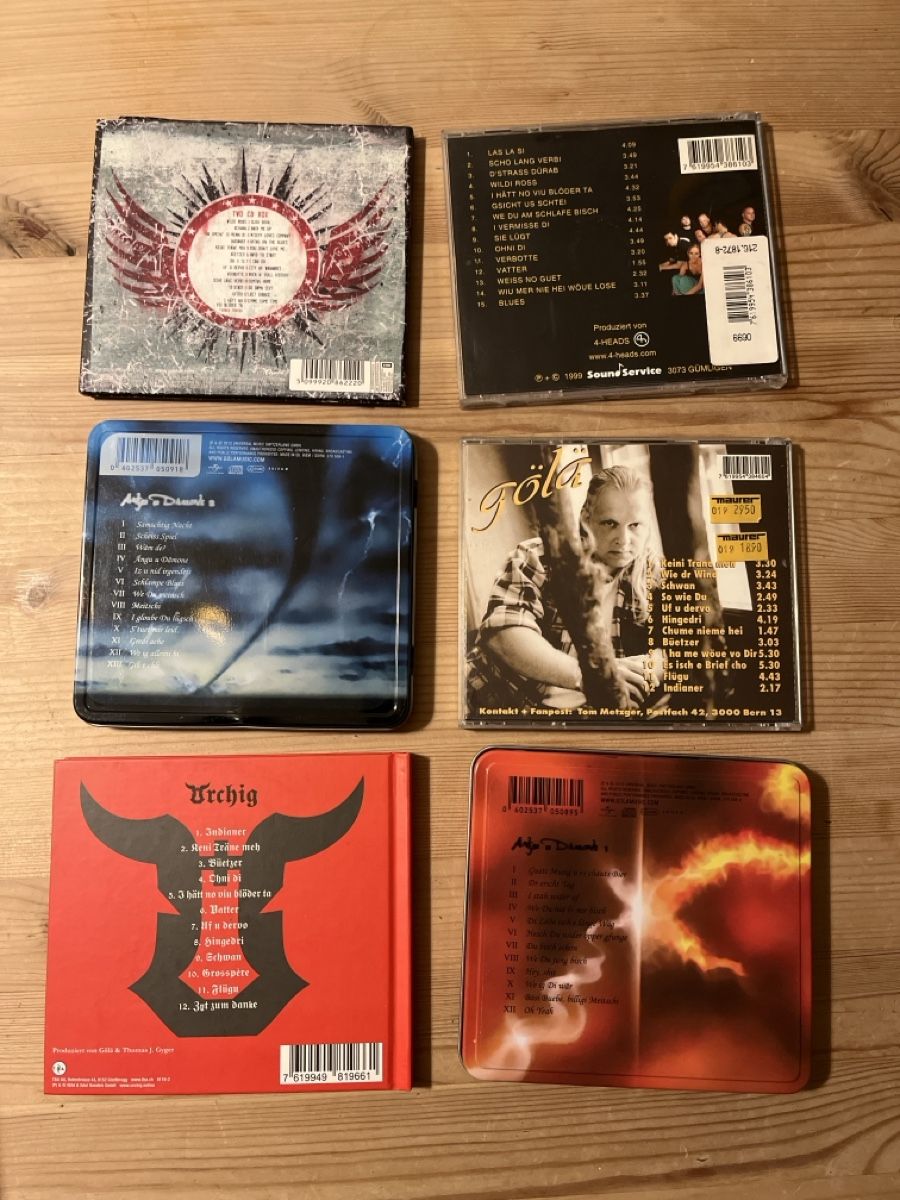 CD: Gölä 6 CD‘s – Usato da Sissach venduto da Pebusi