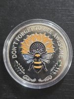Sammelmünze mit Bienen Motiev unverzichtbares Sammlerstück!