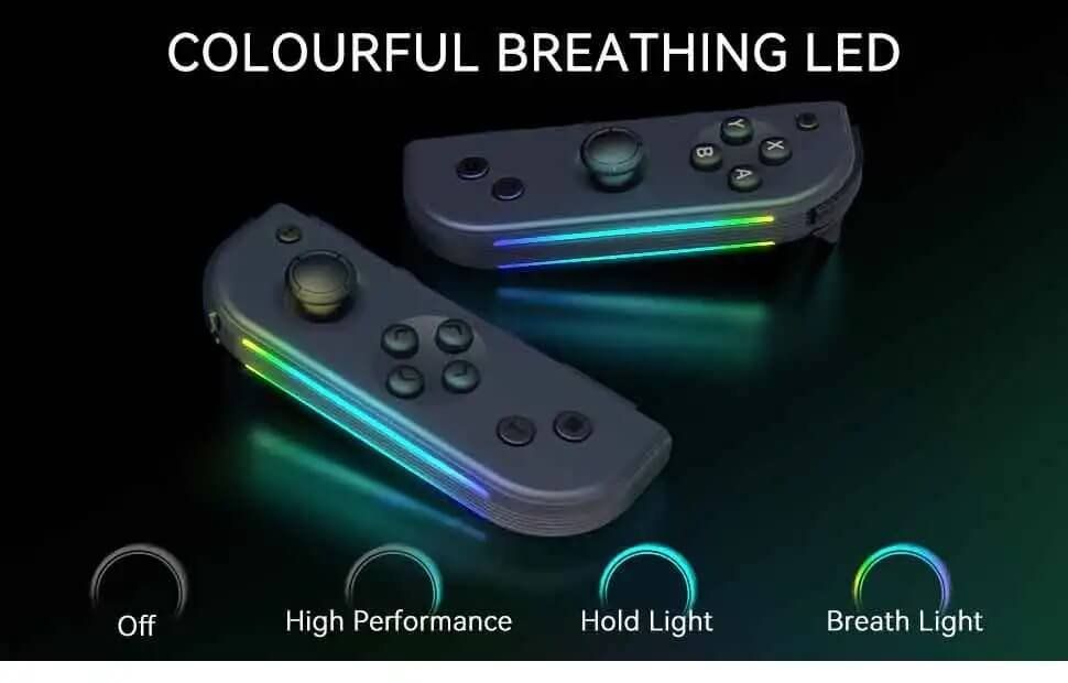 Nintendo Controller: Joy Pad Switch Controller Seitliche Lumineszenz Joy Cons L/R – Neu und originalverpackt aus Unterägeri von RmOnline 2