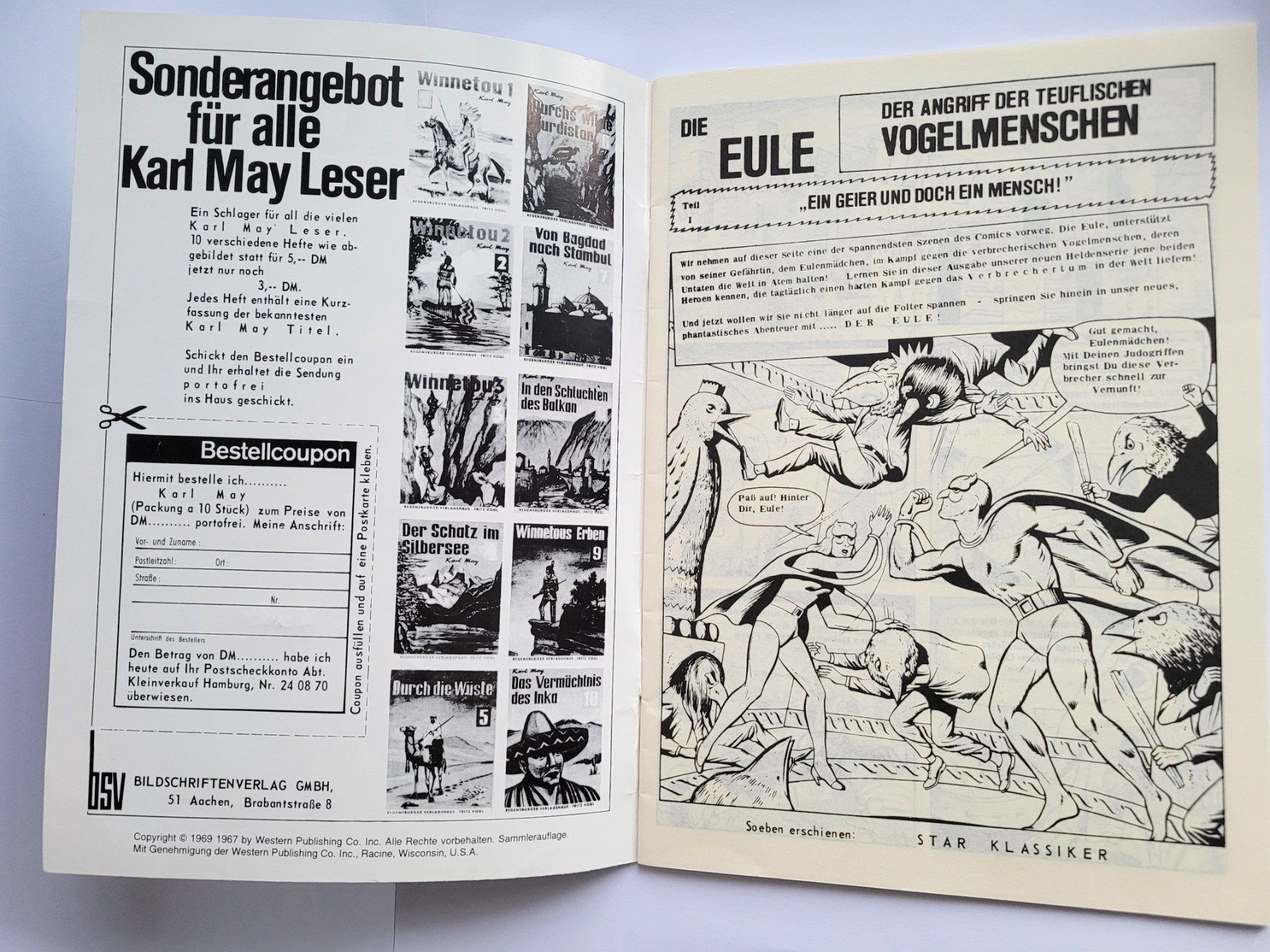 Fumetti: Die Eule Nr.1 (Sammlerausgabe) – Usato da Schöftland venduto da huair 1