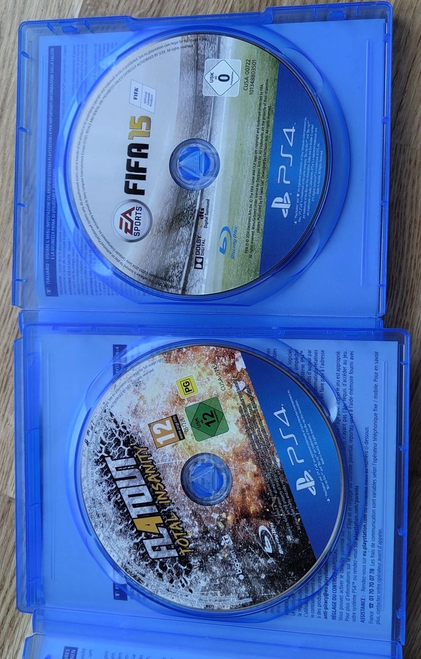Sony Spiele: PS4 Spiele: FIFA 15 & Flatout 4 – Gebraucht aus Zürich von Slevin2710