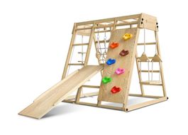 Maxi Klettergerüst für Kinder mit Rutsche - Gratis Versand