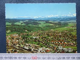 BURGDORF UND DIE ALPEN FLUGAUFNAHME ZAUGG AERO-FOTO