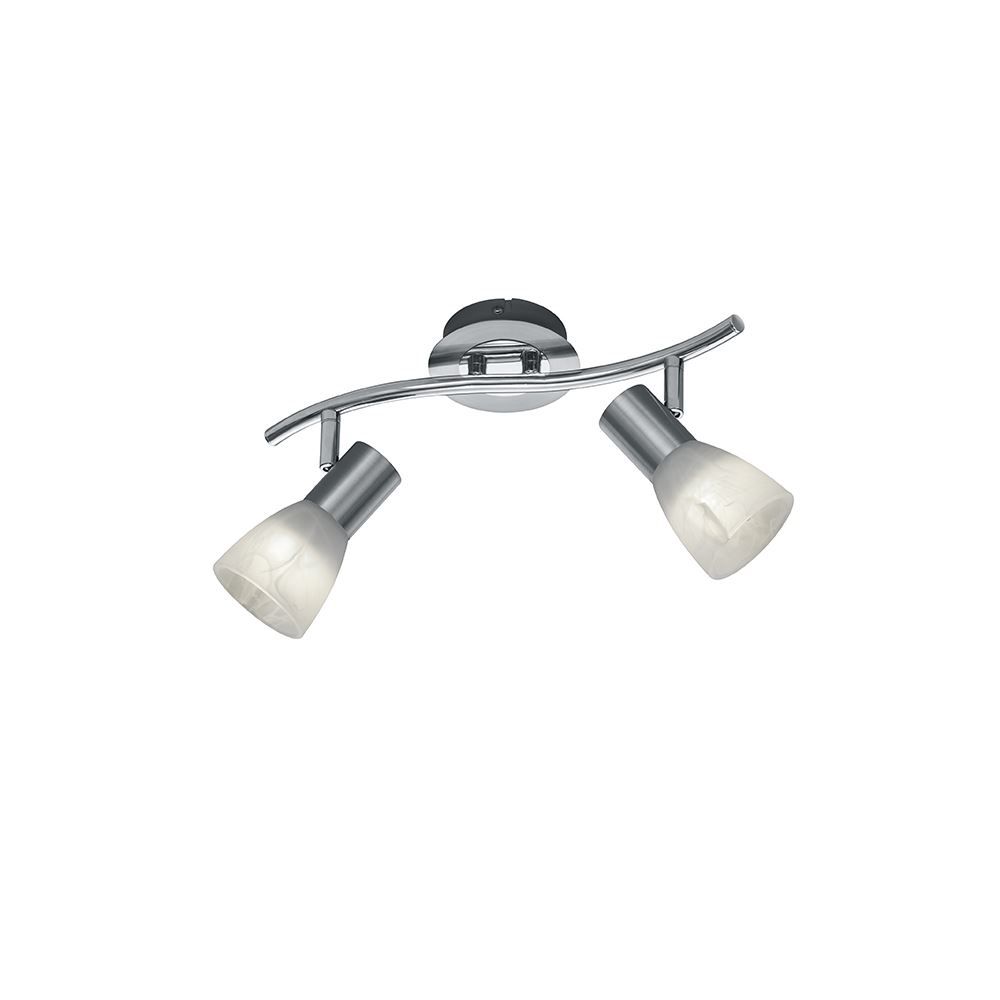 Lampade: LED Deckenleuchte, Nickel, 33 cm x 10 cm – Nuovo (secondo la descrizione) da Kreuzlingen venduto da Smart-Light 2
