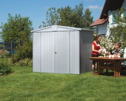 Gartenhaus Metall neuwertig (54)