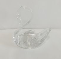 Eleganter Schwan aus Kristal, Deko figur, Vintage 🦢
