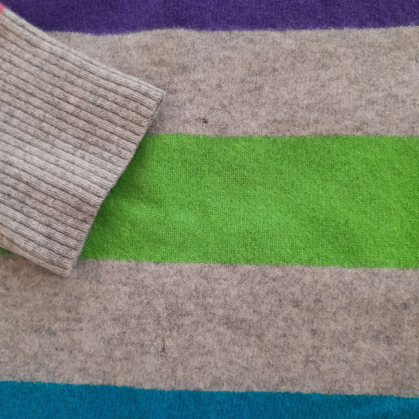 Pulls & Sweat-shirts: Pull Franklin Marshall, laine vierge, rayures multicolores. – D'occasion à Renens VD par ser_j2fn 6
