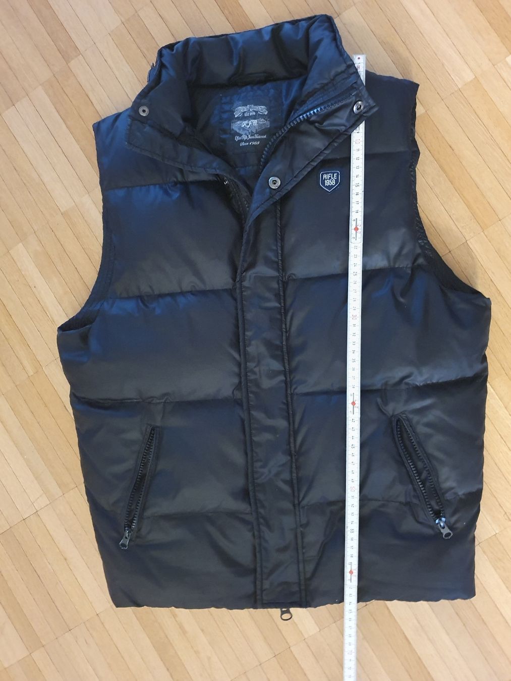 Gilet & Giacche: Rifle Herren Weste schwarz Gr. S – Usato da Laufenburg venduto da megane1959 1