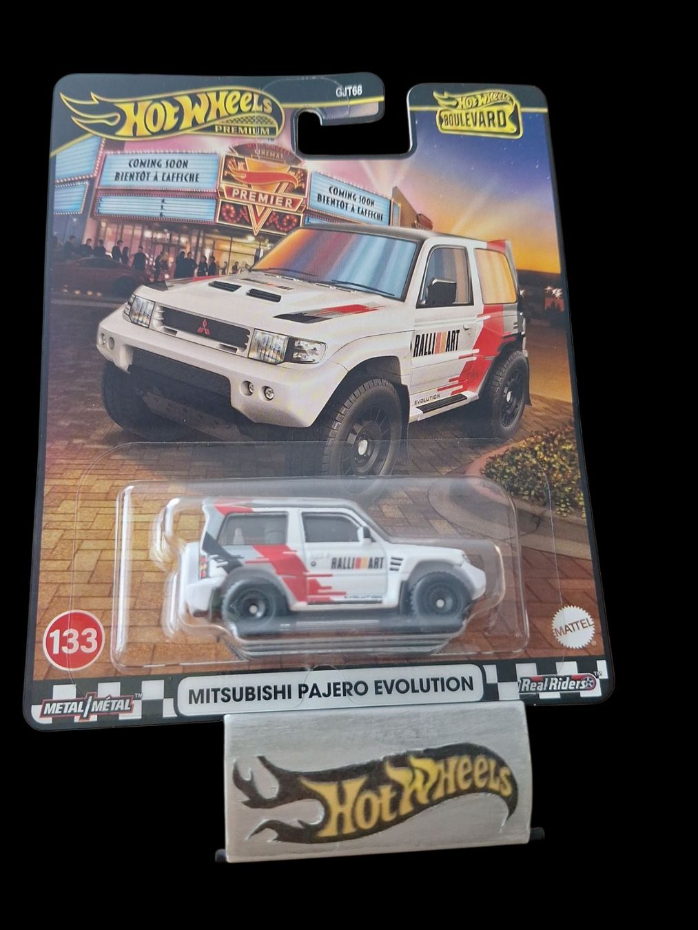 Hot Wheels Modellini d'auto: HW Premium Boulevard #133 Mitsubishi Pajero Evolution – Nuovo e nell'imballaggio originale da Adlikon venduto da Mmartin0