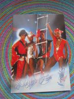 BONEY M POP DRUCK AUTOGRAMMARTE ANTIK RARITÄT