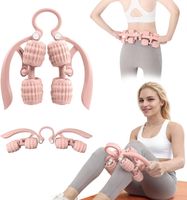 Massage Roller Faszienrolle 2in1 Pink