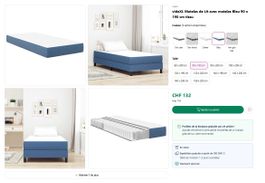 Matelas 90 x 190