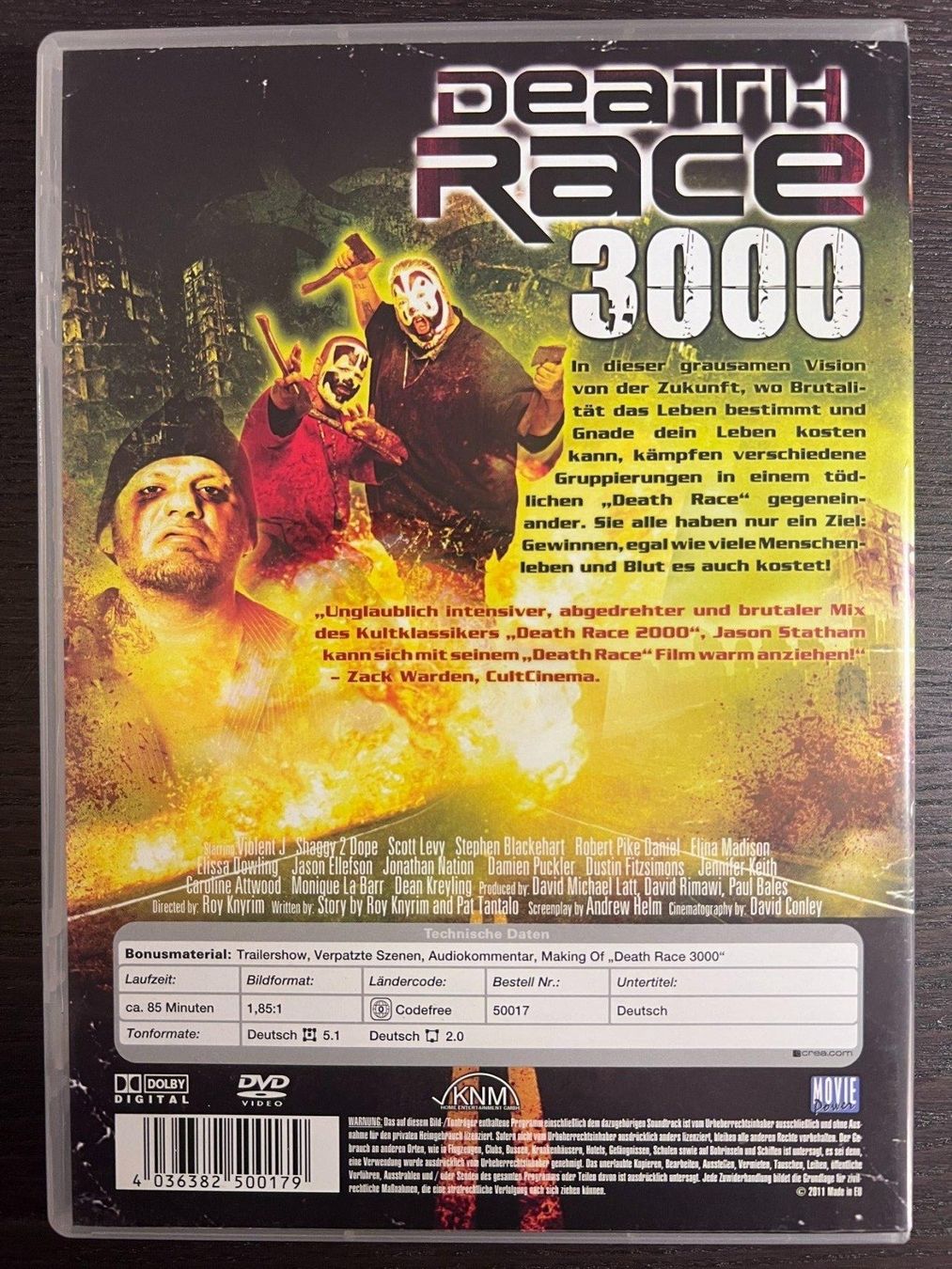 Tutti i DVDs: Death Race 3000 – Usato da Zürich venduto da FilmFreunde 1