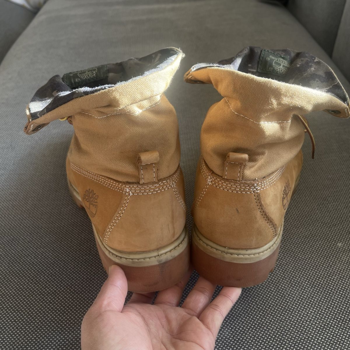 Timberland Scarpe da uomo: Timberland Roll Top Boots, US 7, EU 40 – Usato da Bern venduto da dek_7bjd 8
