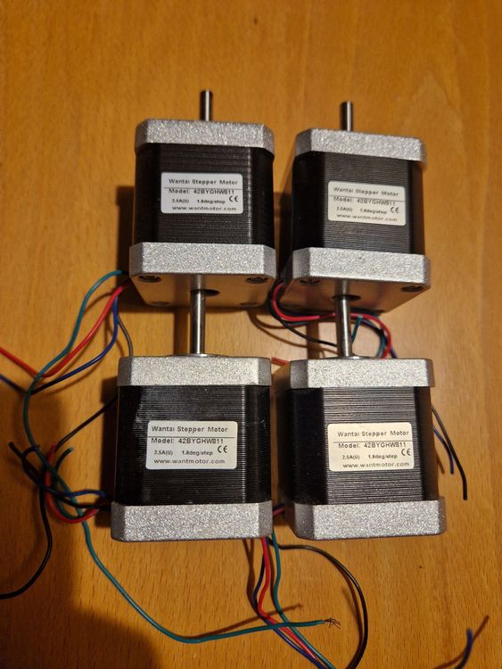 16x Schrittmotoren (Wantai + Creality) 3