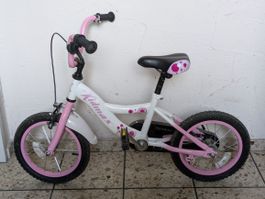Kinderfahrrad Kidmax 14 Zoll rosa/weiss gebraucht