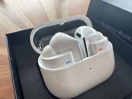 Nie benutzt! Samsung Galaxy Buds3 Pro – Weiss – Neu & Vollst