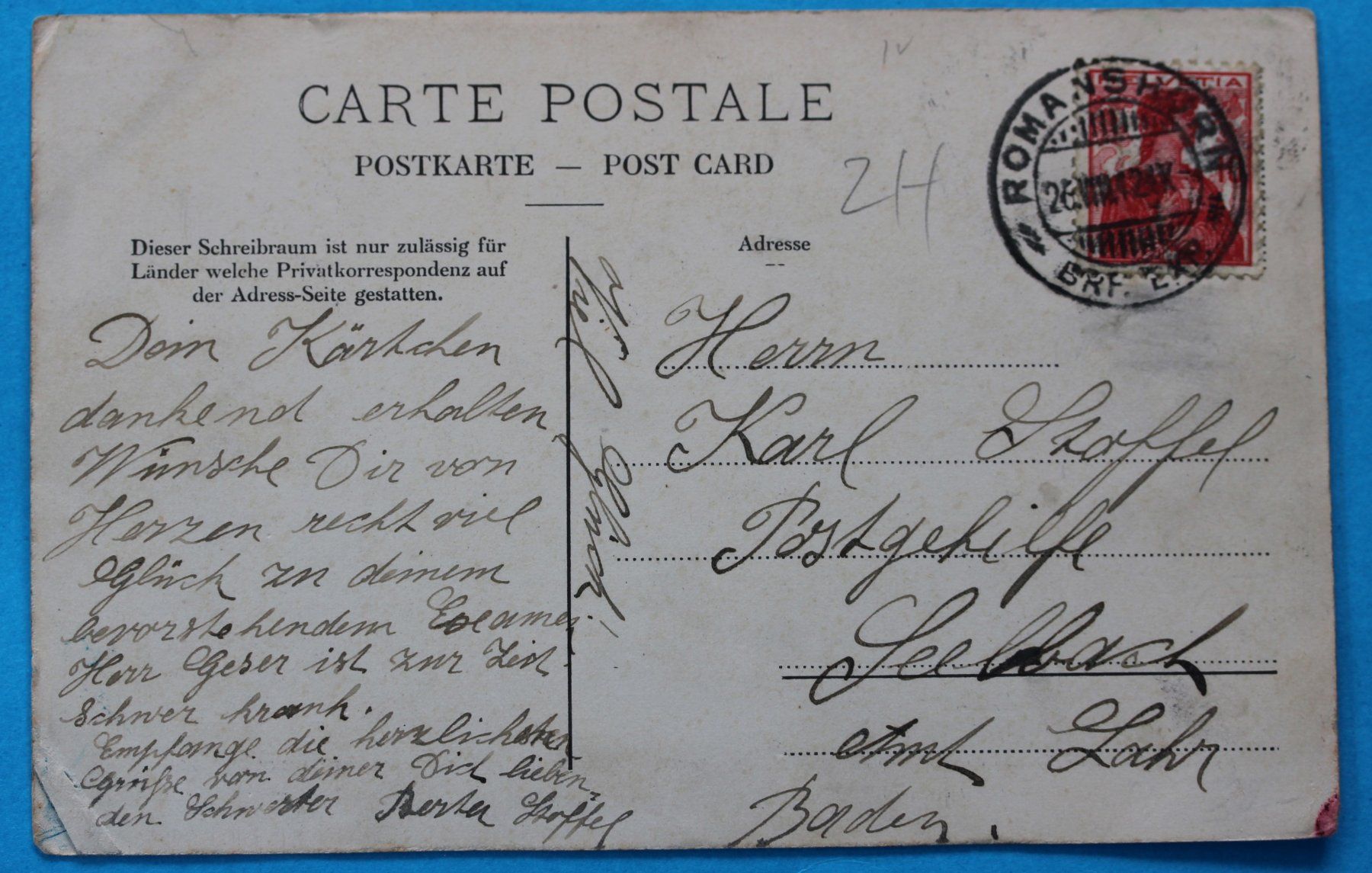 Cartoline postali: NEERACH LITHO AK – Usato da Lotzwil venduto da pirolh 1