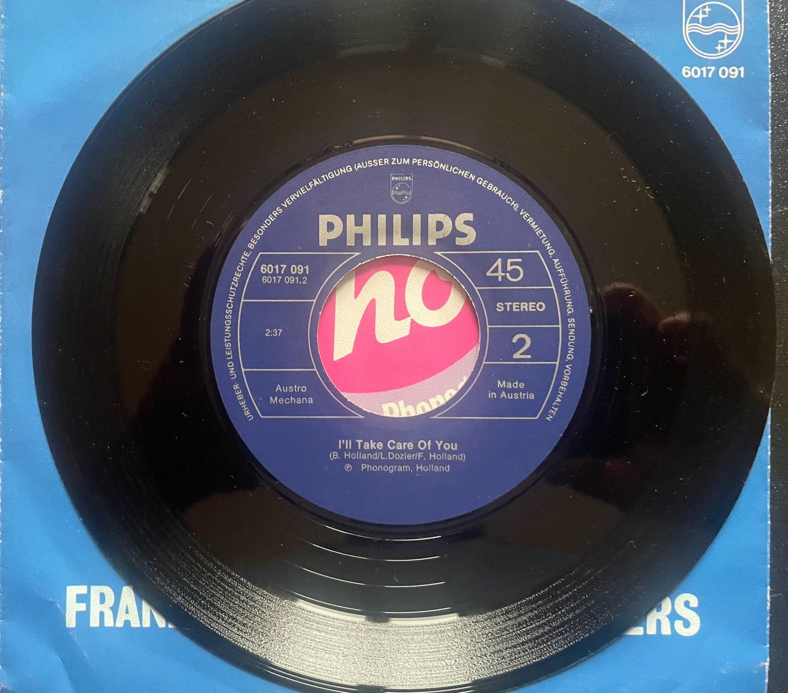 Dischi in vinile: 7", Frankie & the Timebreakers, I'll be Home, D – Usato da Kleinlützel venduto da Vinylspezi 1