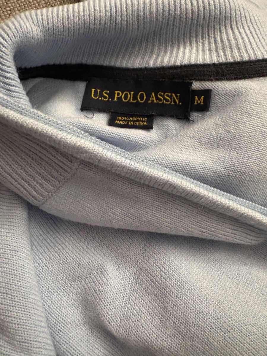 US Polo Maglioni & Felpe: U.S. Polo Assn. Herren Pullover, hellblau, Gr. M - Top! – Nuovo (secondo la descrizione) da Oberengstringen venduto da Marling 3