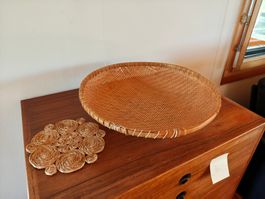Früchteschale Geflecht