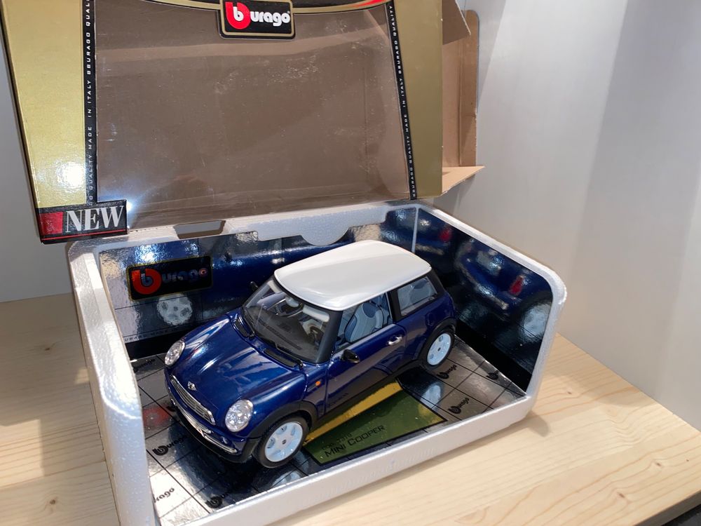 Small Foot Modellauto Mini Cooper S Cabrio 1:18 - Detailgetreues Spielzeugauto Aus Metall