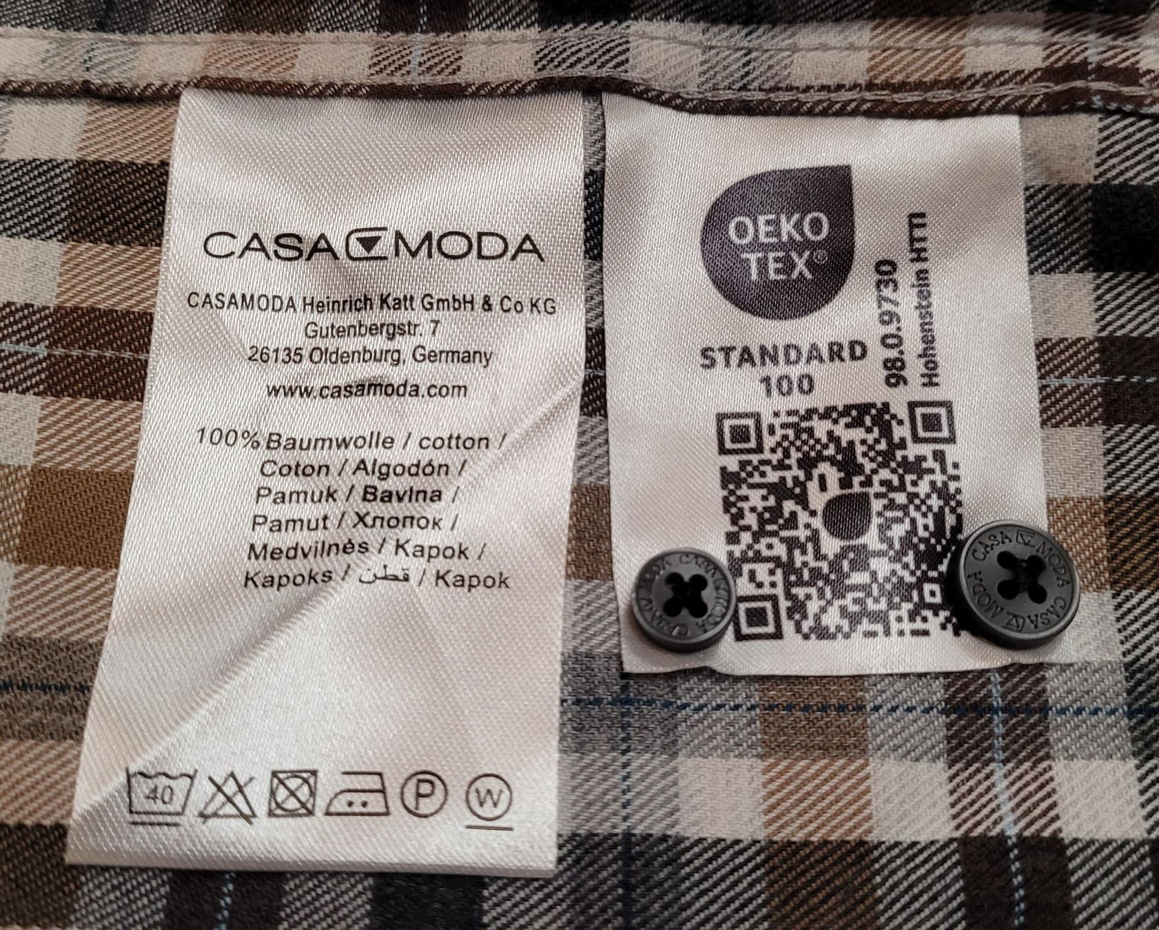 Camicie: Hemd, Gr. 3XL – Nuovo (secondo la descrizione) da Bischofszell venduto da -fr-5 3
