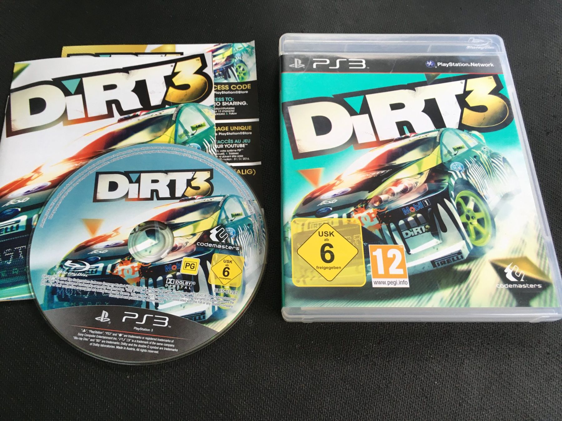 Sony Spiele: Dirt 3 - Playstation 3 / PS3 – Gebraucht aus St.Gallen von sjosjo