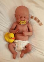 Vollsilikon Reborn Baby "Bean" - NEU - weich und zart