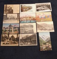Sammlung Postkarten Schweiz 100 Jahre +   