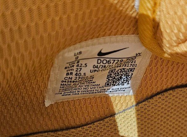 Nike Scarpe da uomo: Nike Air Force 1 Mid '75, Paris - 42,5 – Usato da etoy venduto da Vinyle-is-back.com 3
