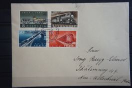 CH - FDC - Satzbrief FDC SBK Nr. 277 - 280