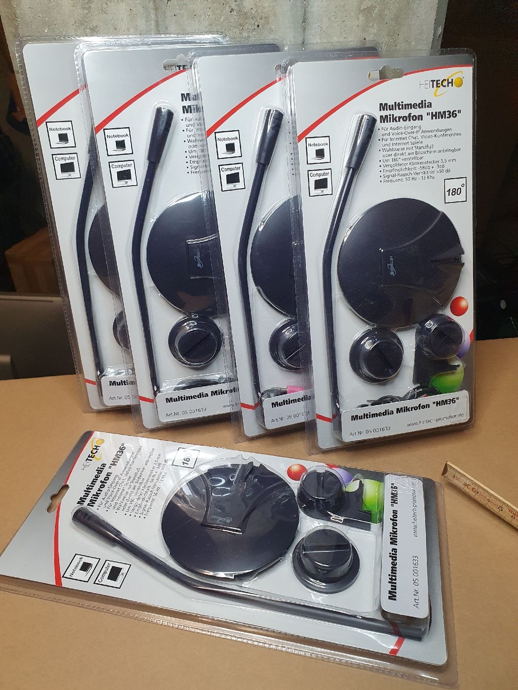 Microfoni: Multimedia Mikrofon HM36, Neu und Originalverpackt! – Nuovo e nell'imballaggio originale da Aathal-Seegräben venduto da Ru.Fi 2