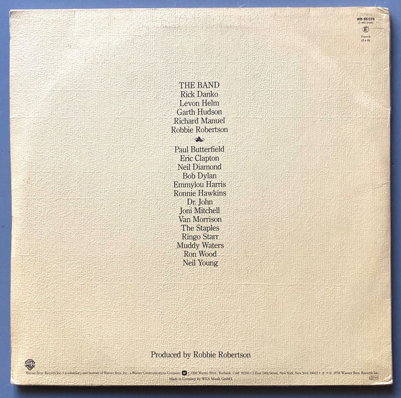 Schallplatten: THE BAND - THE LAST WALTZ – Gebraucht aus Poliez-Pittet von Newtown-Records 1