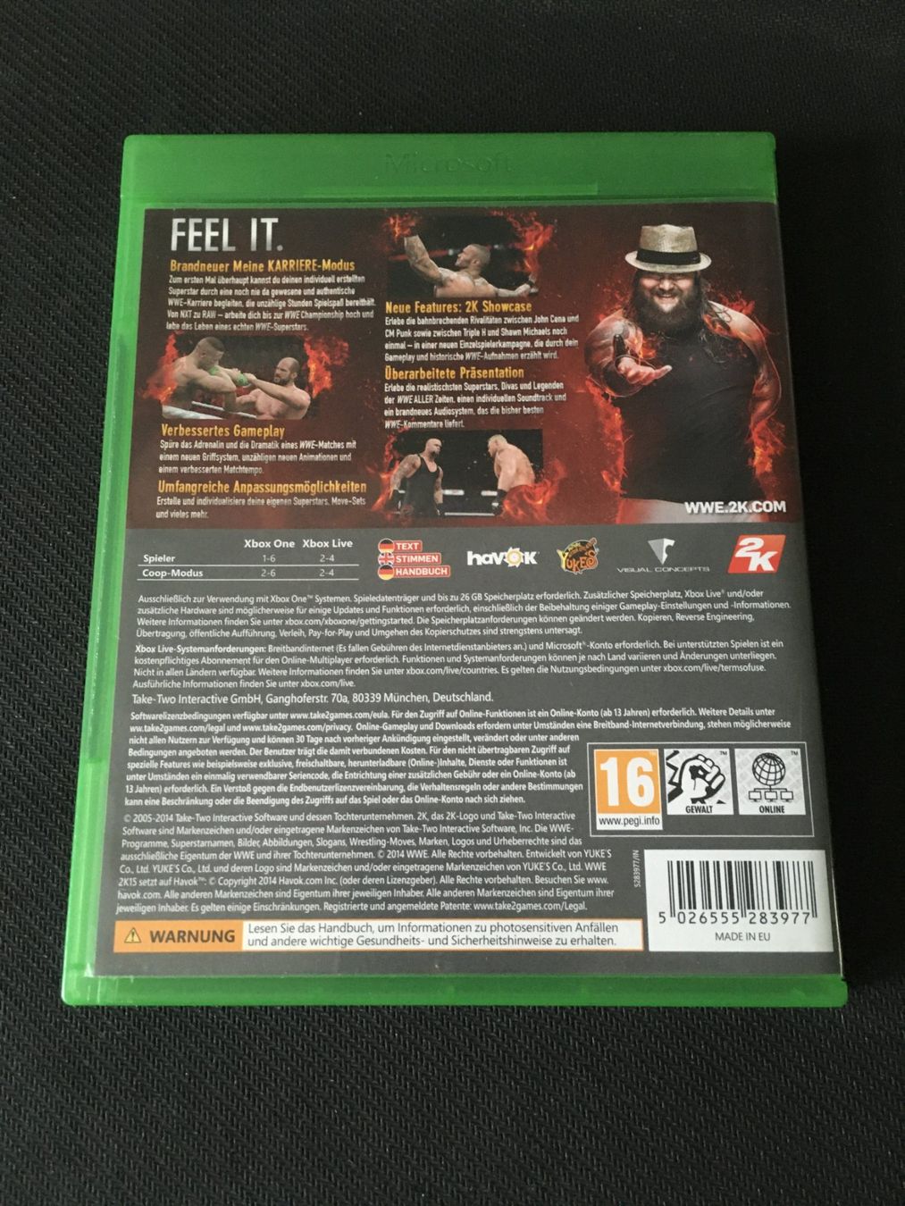 Microsoft Giochi: W2k15  für Xbox One – Usato da St.Gallen venduto da sjosjo 1