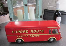 Mid Century Joustra Blech LKW Europe Route 1958