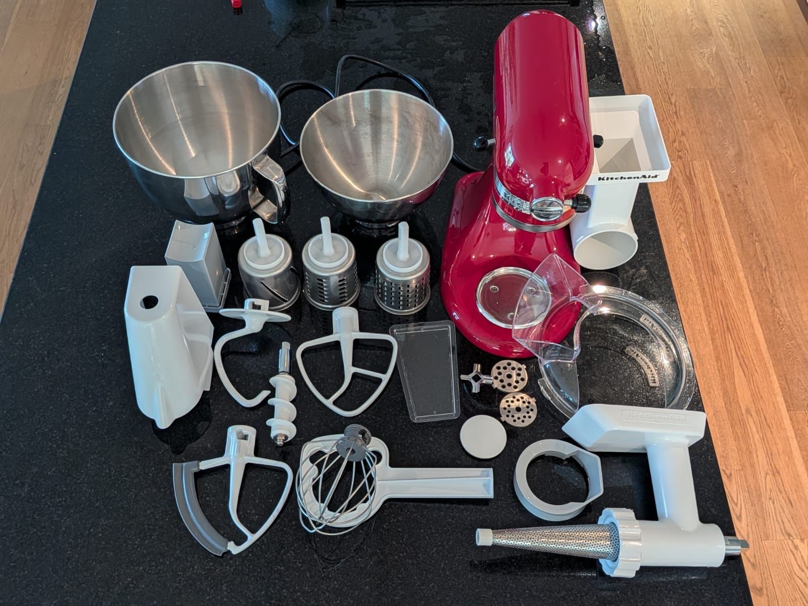 Elettrodomestici da cucina: KitchenAid Deluxe Set Rot – Usato da Samstagern venduto da LUM1973 1
