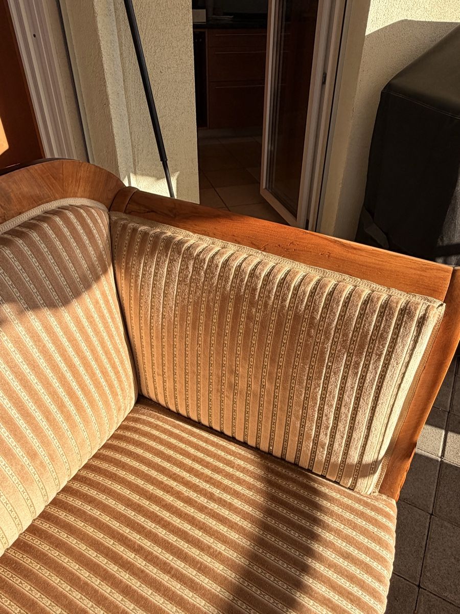 Divani: Antikes Sofa Holz mit Stoffbezug  – Usato da Uster venduto da KingZimmi 5