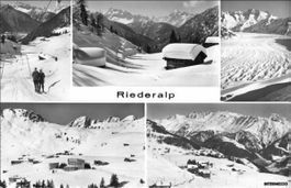 Riederalp // Skilift Winter // 1967