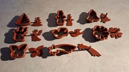 Set 8x *Ausstechformen m. Ausstosser* Betty Bossi