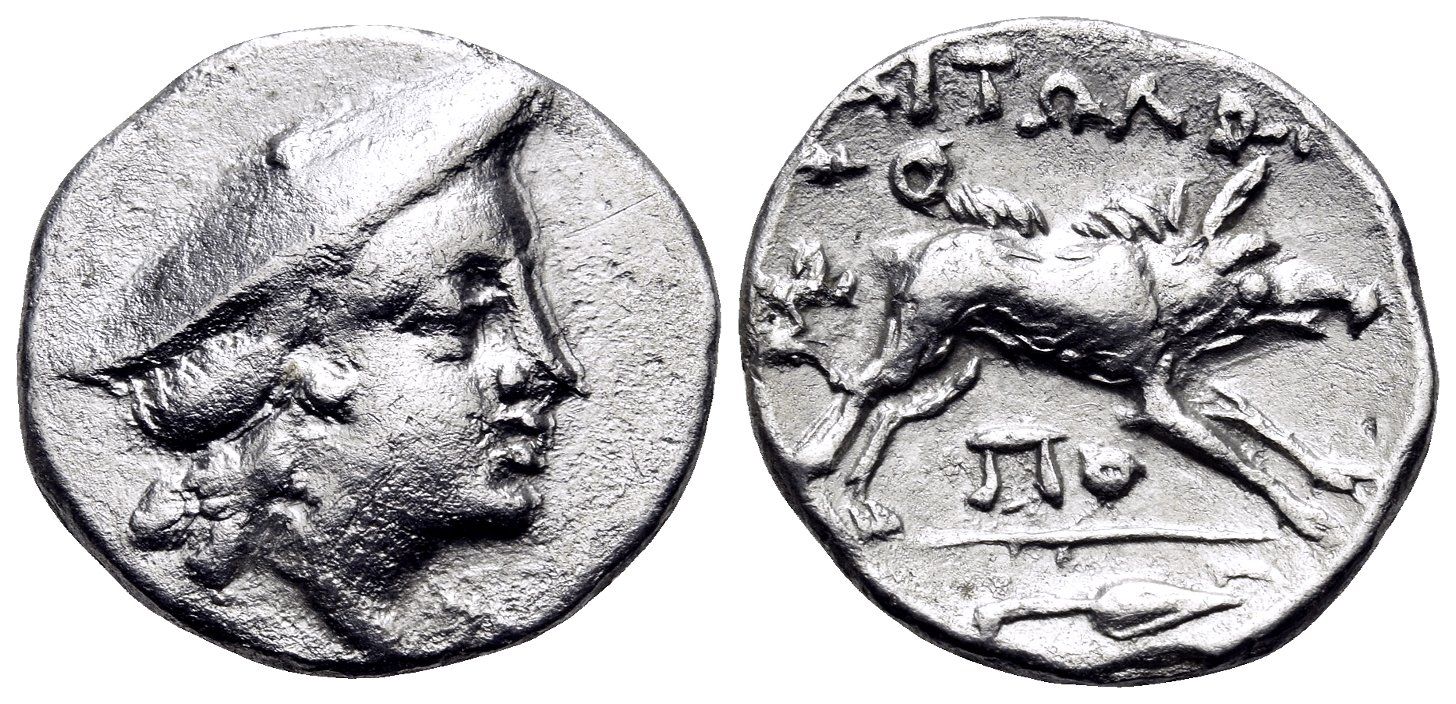 Alle Münzen: AITOLIA, Aitolian League silver Triobol – Gebraucht aus La Sarraz von classicworldcoins