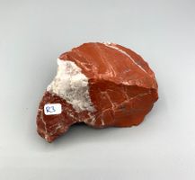 Roter Jaspis - Rohstein - Naturbelassen