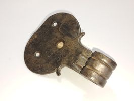 1 antikes Barock Tür Band, Schmiedeisen (LOT1009#TBS1)
