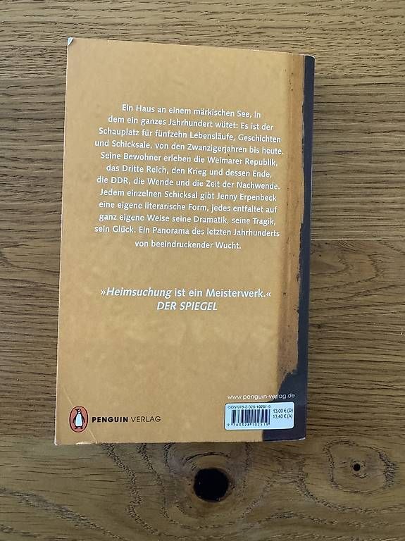 Libri: Heimsuchung - Jenny Erpenbeck – Usato da Fehraltorf venduto da eli_x28b 1